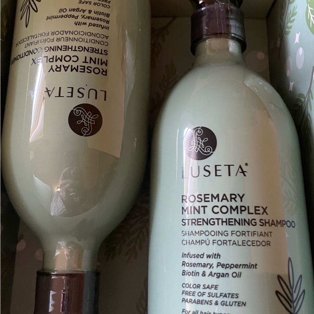 LUSETA Rosemary Mint Complex Shampoo & Conditioner - Picture 2 of 6
